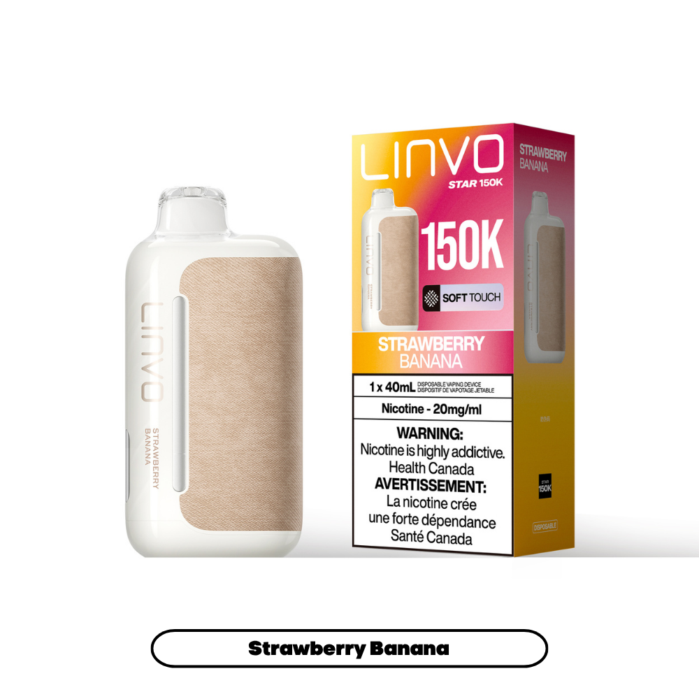 STRAWBERRY BANANA - LINVO STAR 150K (40mL)