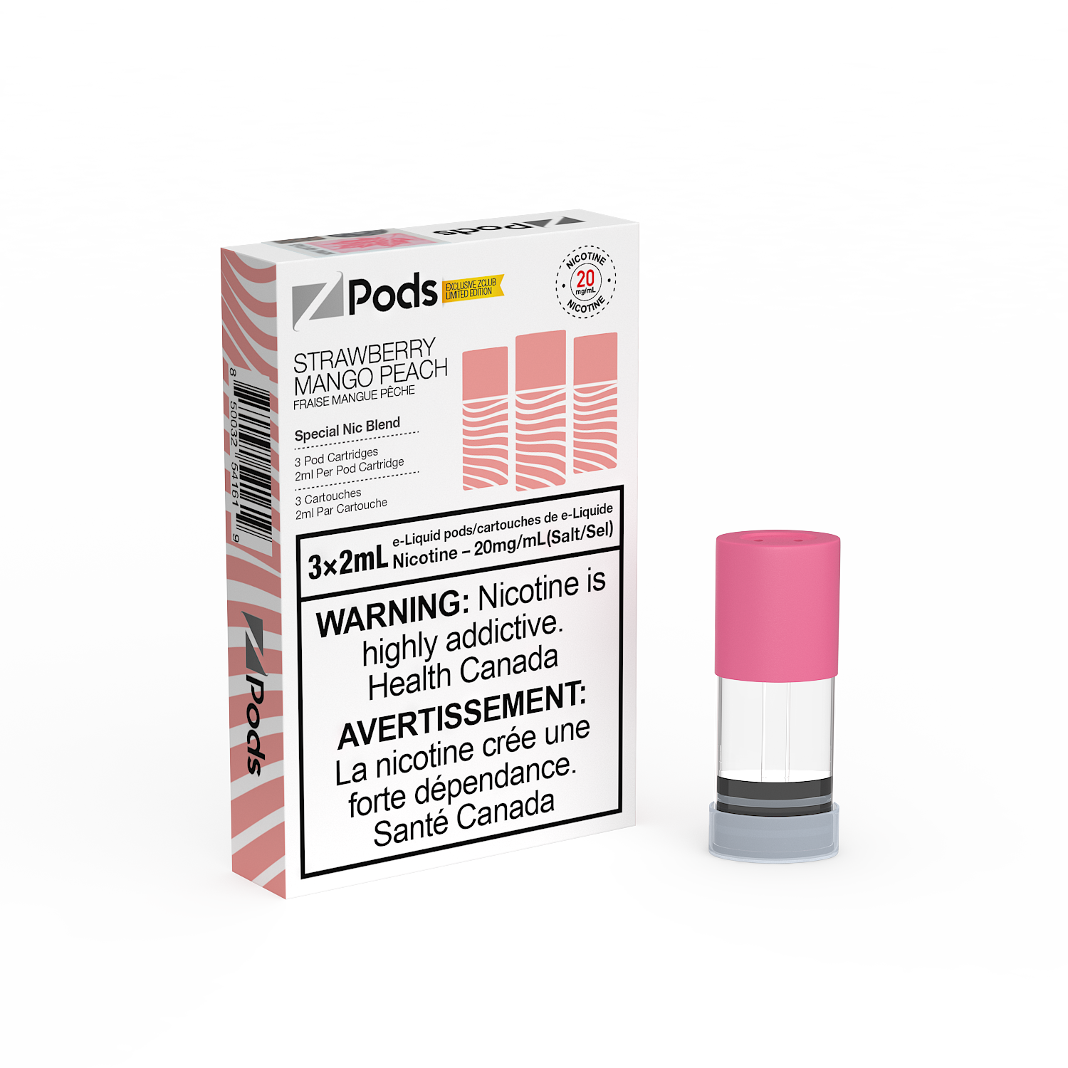 Z-PODS: STRAWBERRY MANGO PEACH (ONTARIO)