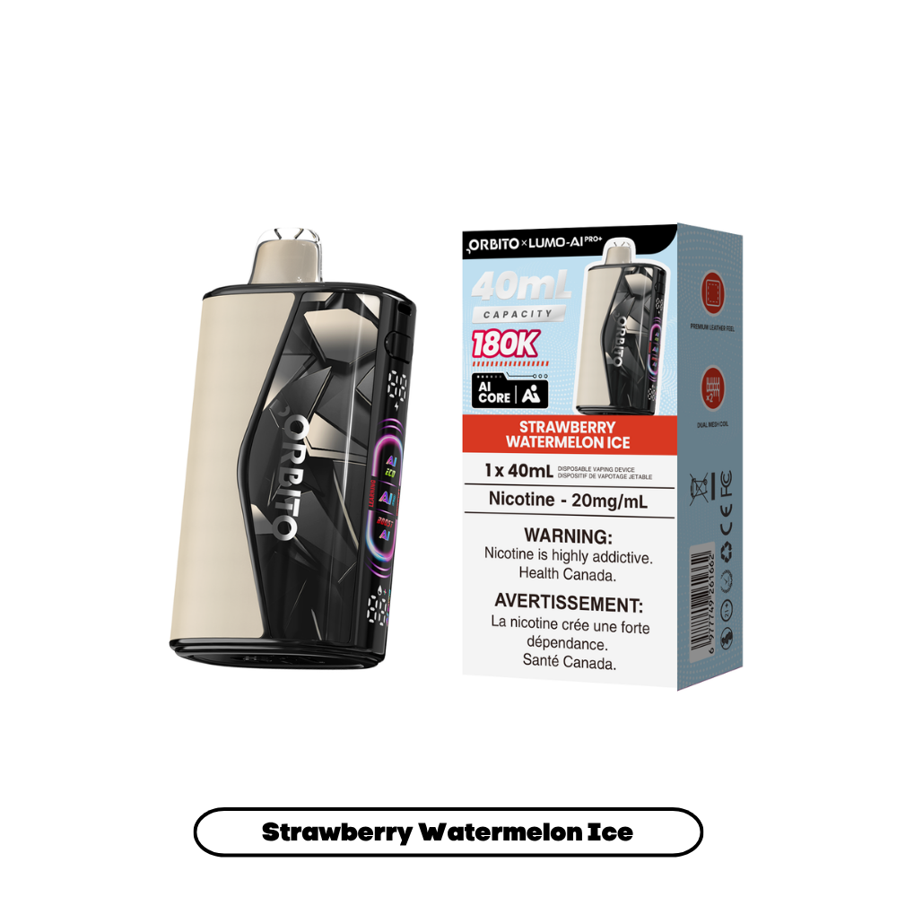 STRAWBERRY WATERMELON ICE - ORBITO LUMO AI PRO+ 180K (40mL)