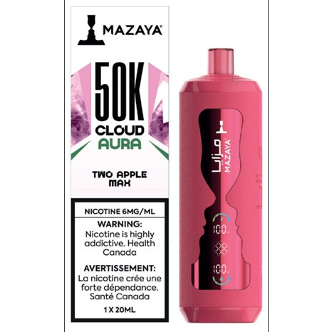 TWO APPLE MAX - MAZAYA CLOUD AURA 50K (20mL)
