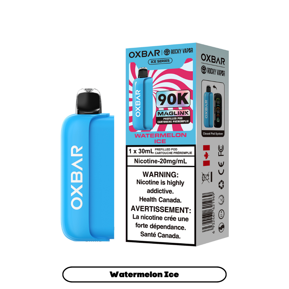 WATERMELON ICE - OXBAR MAGLINK *HYBRID DISPOSABLE* (POD ONLY) (30mL)