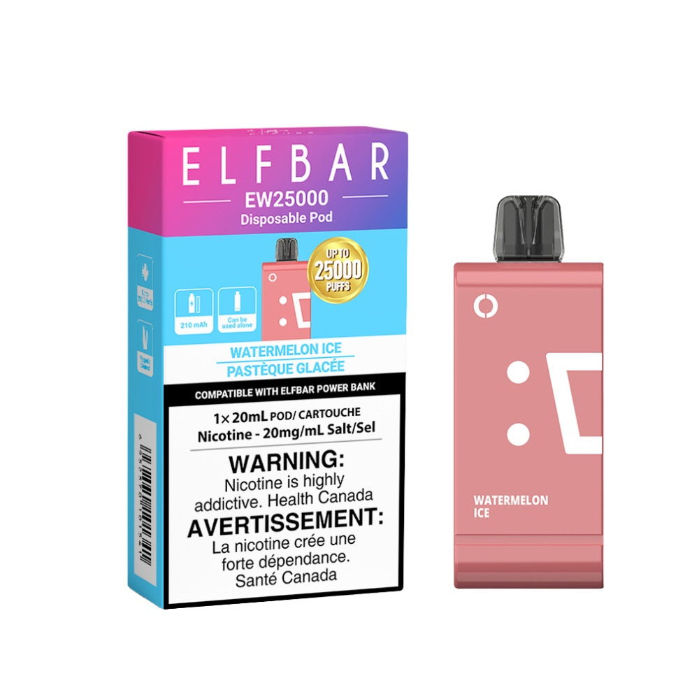 WATERMELON ICE - ELFBAR EW25K (ONTARIO) *EW DEVICE REQUIRED*