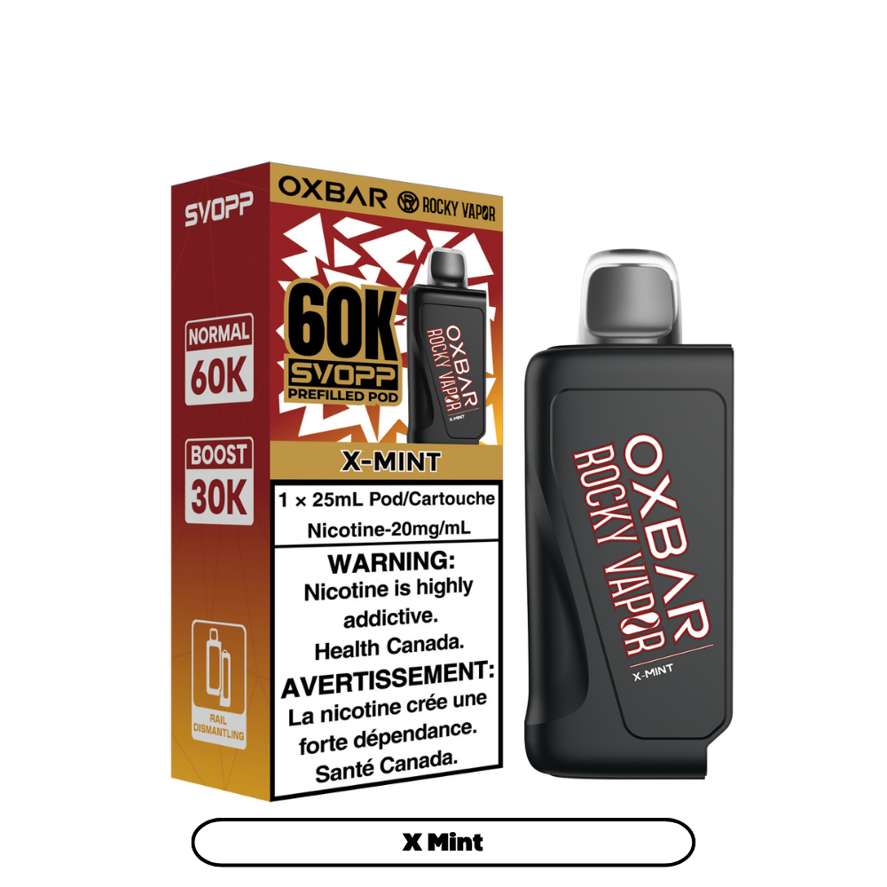 X-MINT - OXBAR SVOPP 60K POD SYSTEM (SVOPP DEVICE REQUIRED) (ONTARIO)