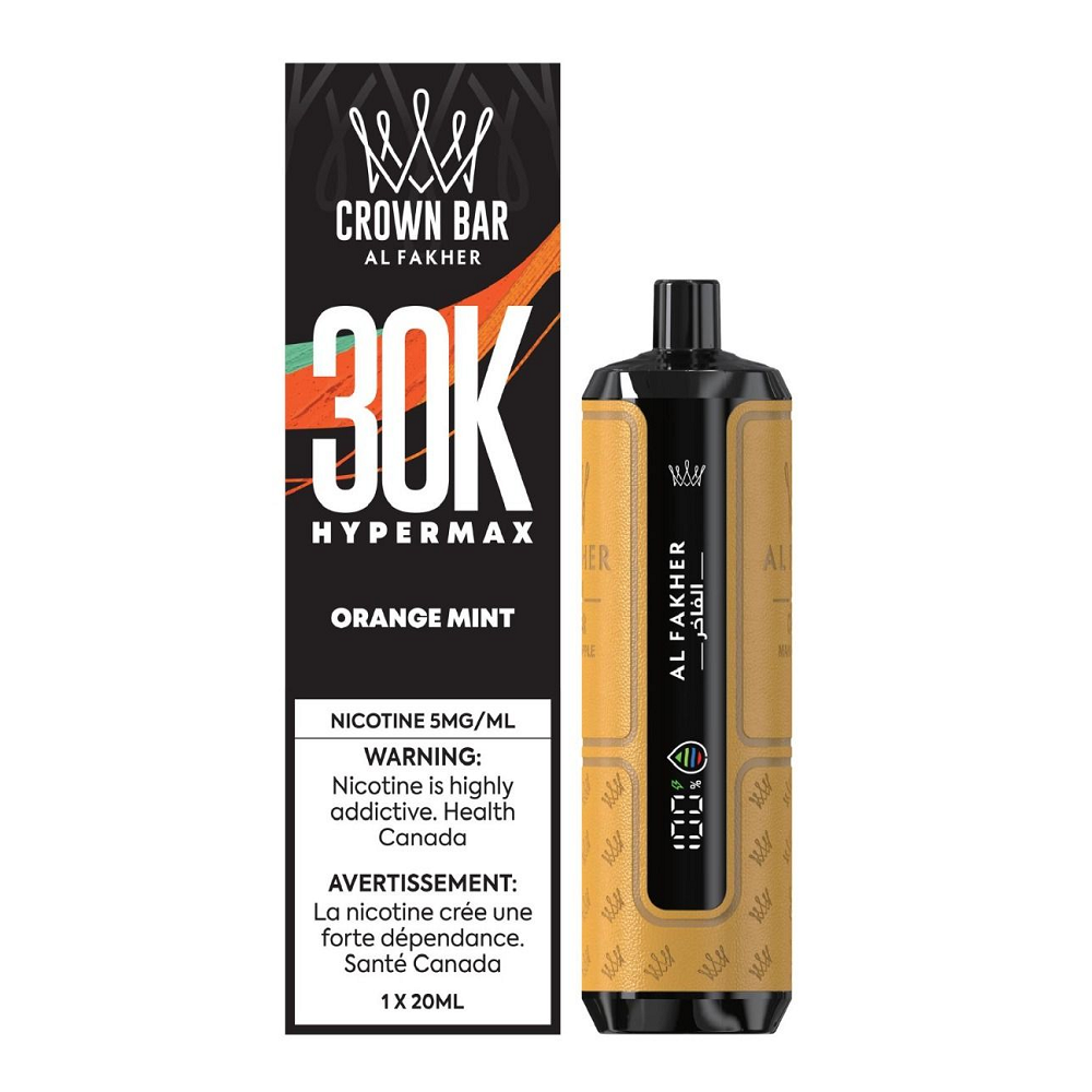 ORANGE MINT - AL FAKHER 30K HYPER MAX DISPOSABLE (20mL) (ONTARIO)