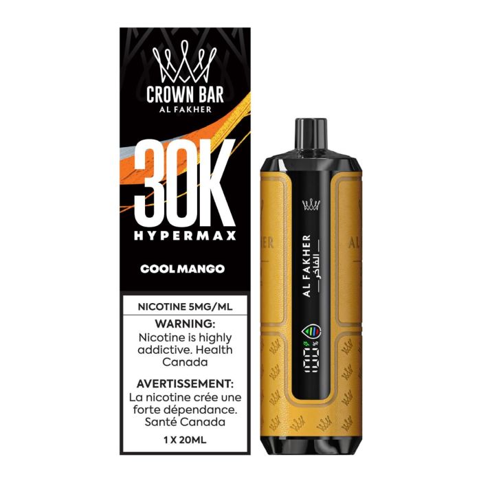 MANGO ICE (COOL MANGO) - AL FAKHER 30K HYPER MAX DISPOSABLE (20mL) (ON