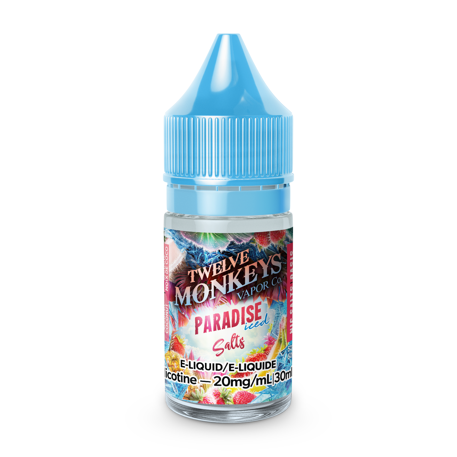 TWELVE MONKEYS ICE AGE SALTS - PARADISE ICED (30mL) (ONTARIO)