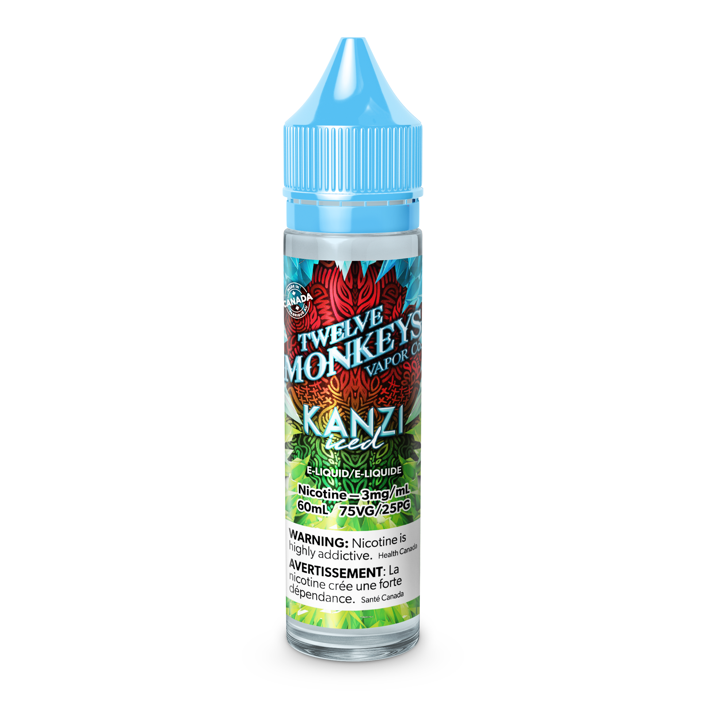 TWELVE MONKEYS - ICE AGE KANZI ICED (60mL) (ONTARIO)