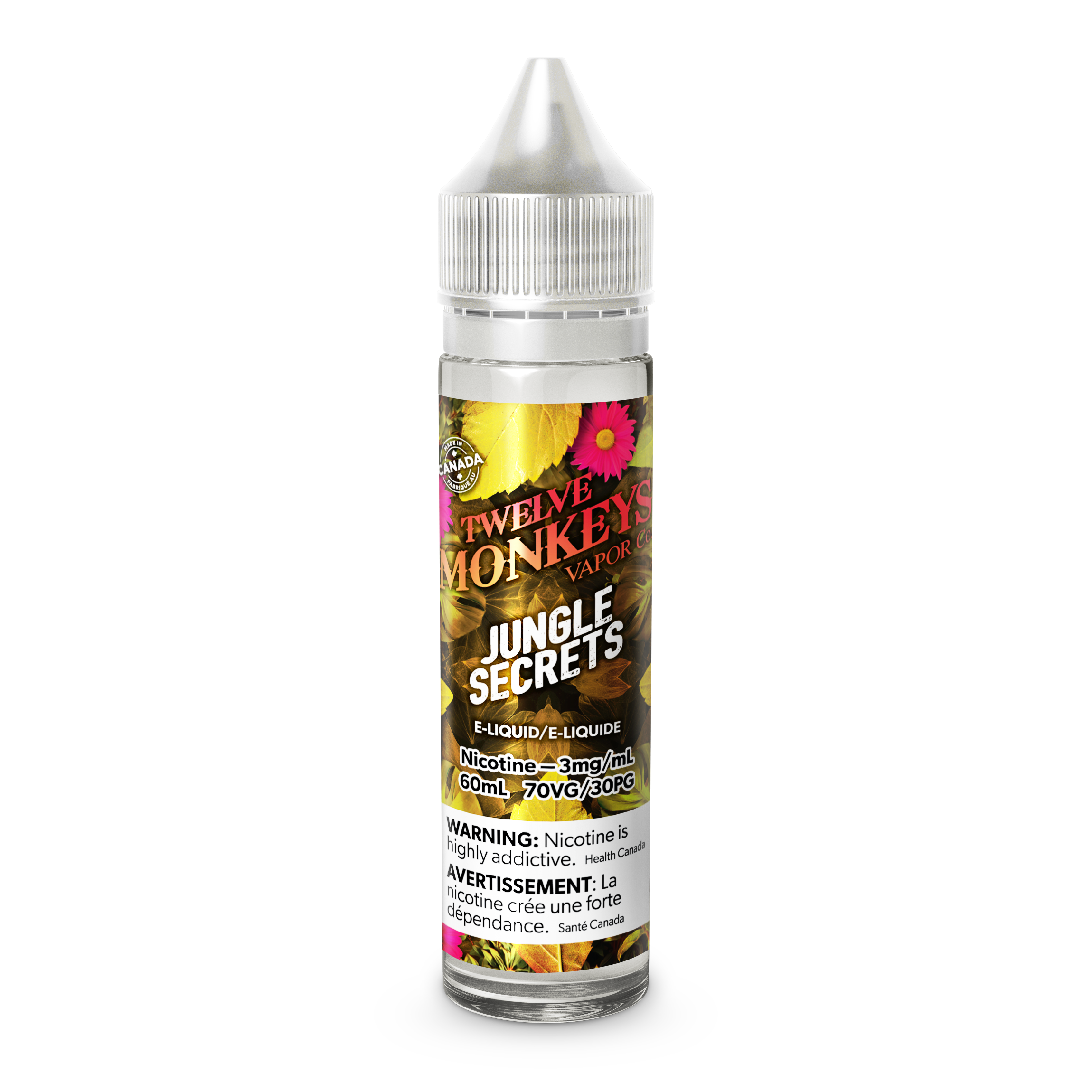 TWELVE MONKEYS - JUNGLE SECRETS (60mL)(ONTARIO)
