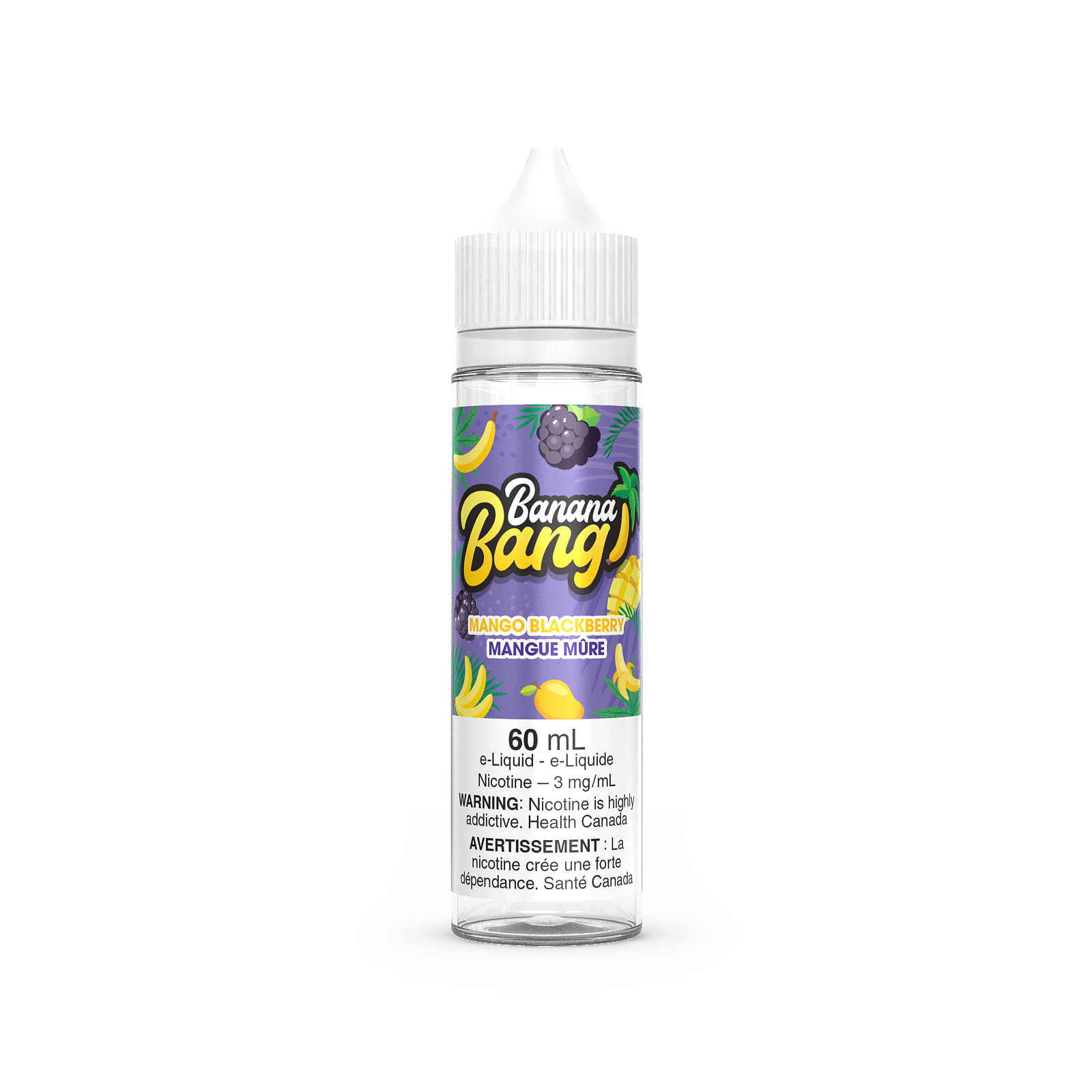 MANGO BLACKBERRY BY BANANA BANG (60mL) (ONTARIO)
