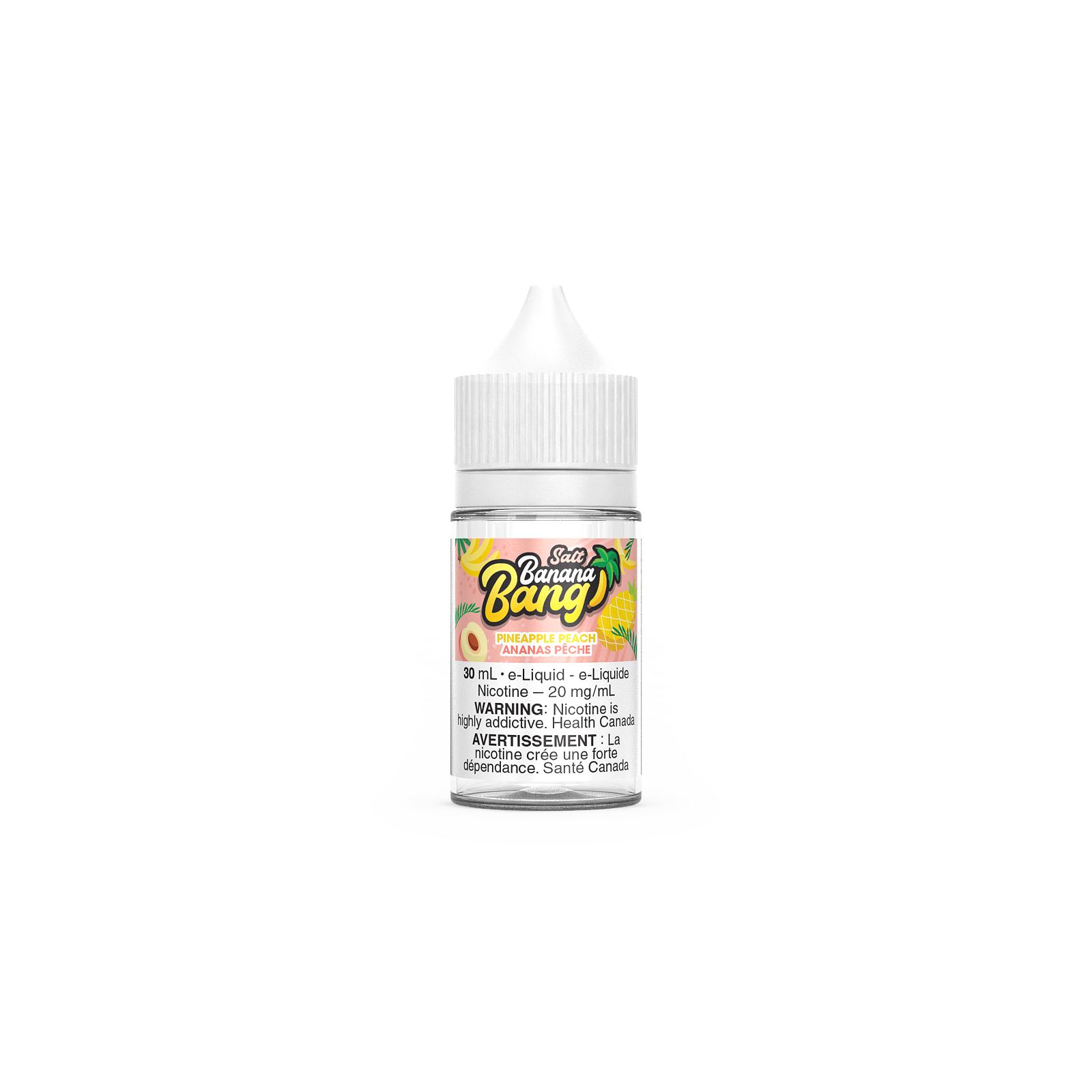 PINEAPPLE PEACH BY BANANA BANG SALT (30mL) (ONTARIO)