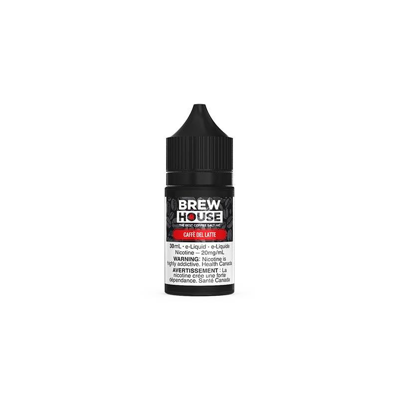 CAFFE DEL LATTE BY BREW HOUSE SALT (30mL) (ONTARIO)