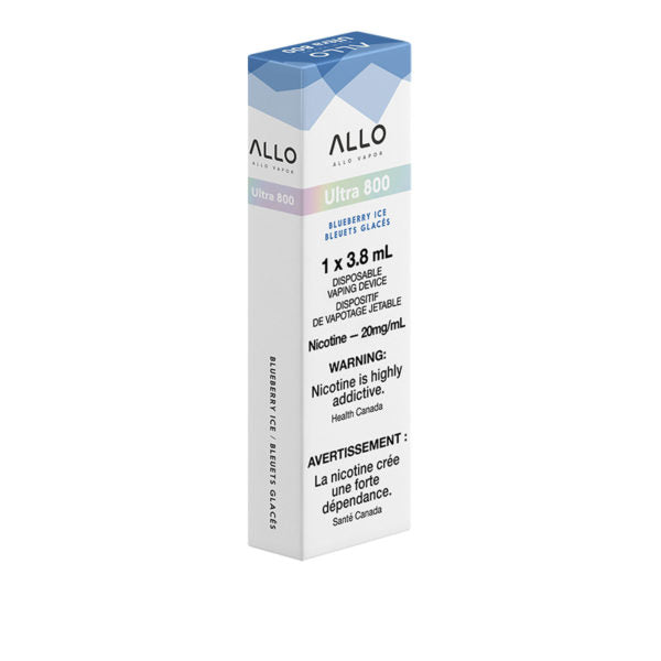 ALLO ULTRA 800 - BLUEBERRY ICE (ONTARIO)