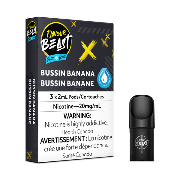 BUSSIN BANANA - FLAVOUR BEAST PODS
