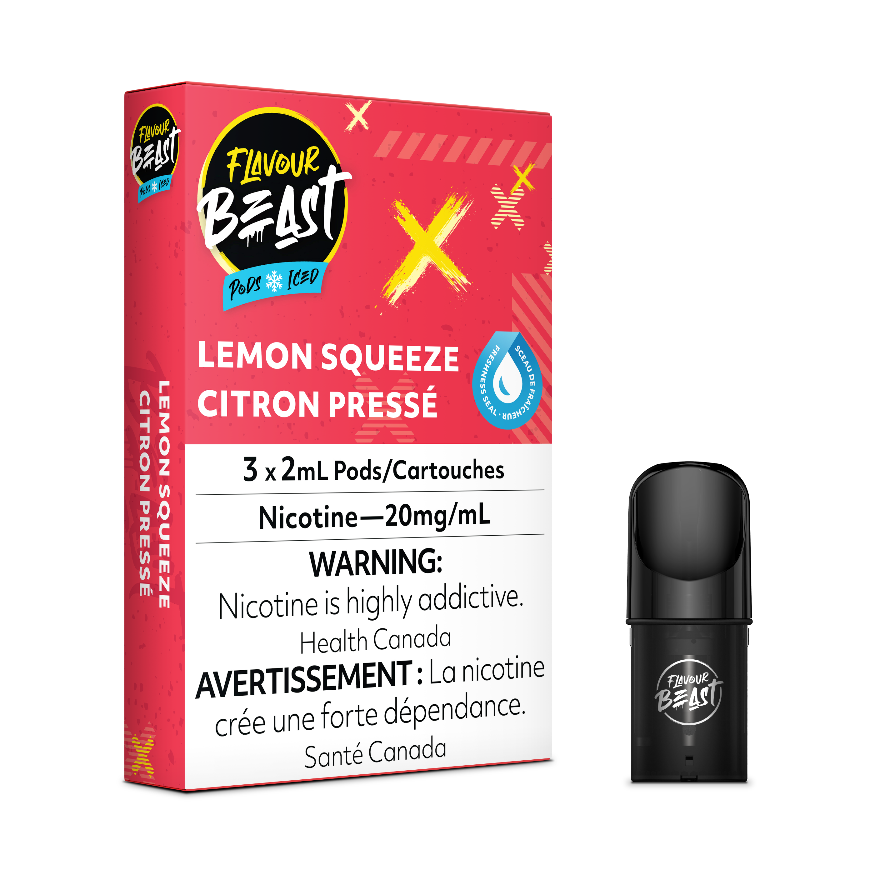 LEMON SQUEEZE - FLAVOUR BEAST PODS (ONTARIO)