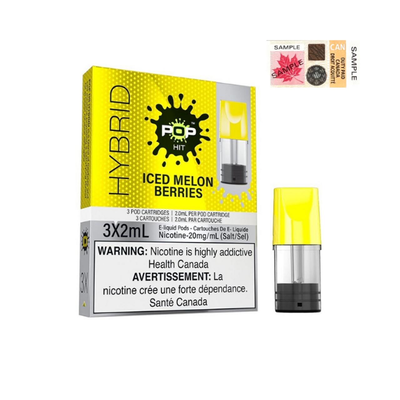 ICED MELON BERRIES - POP PODS HYBRID (ONTARIO)