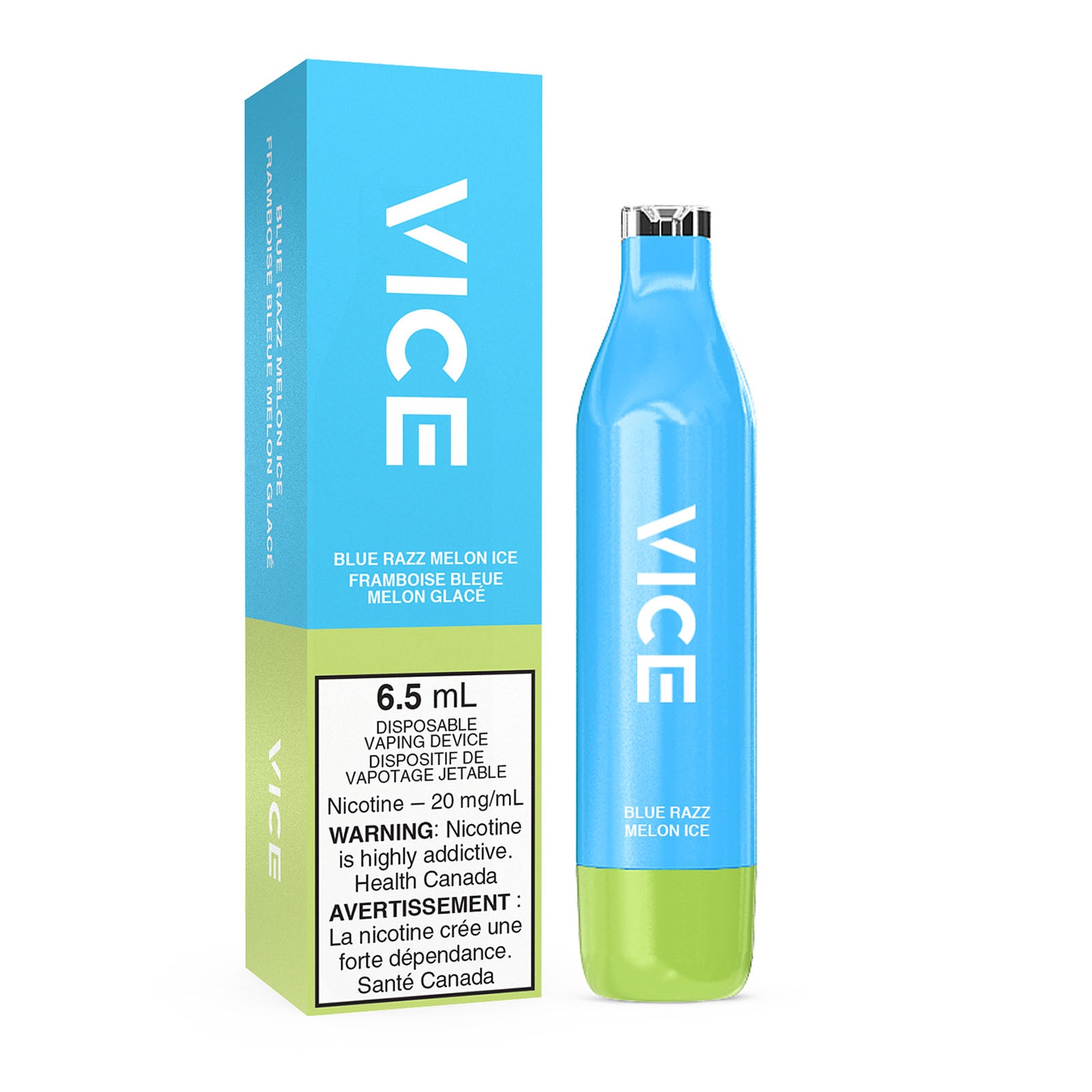 VICE 2500 DISPOSABLE - BLUE RAZZ MELON ICE (ONTARIO)