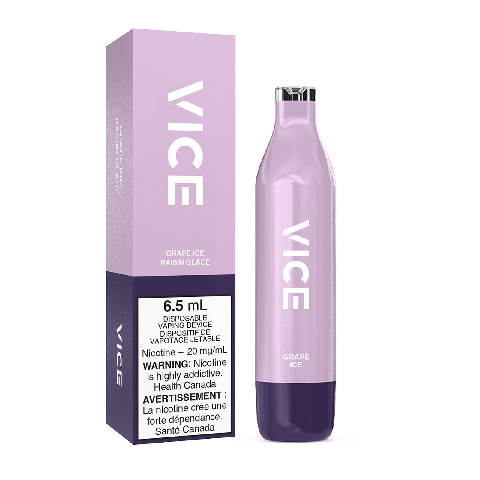 VICE 2500 DISPOSABLE - GRAPE ICE (ONTARIO)