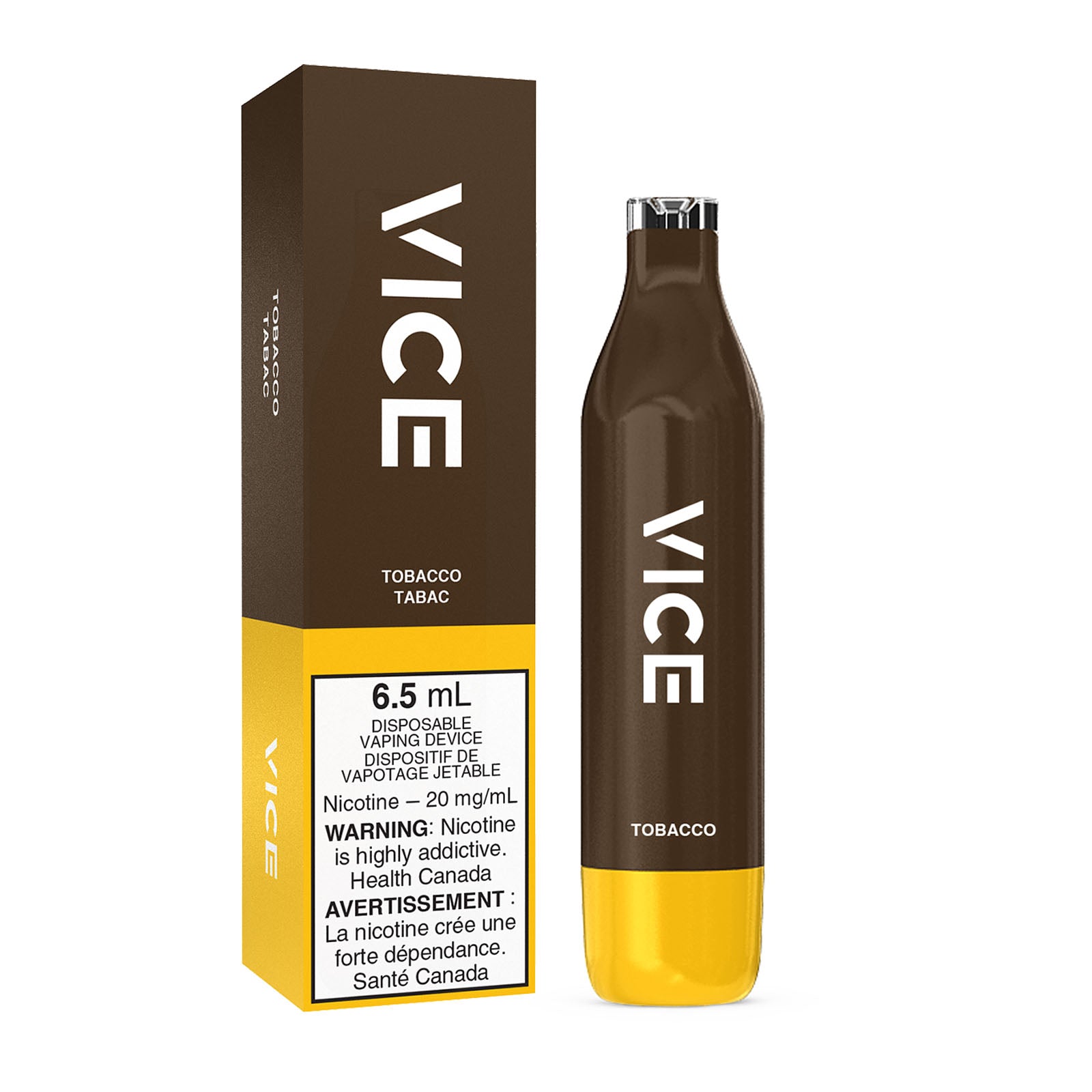 VICE 2500 DISPOSABLE - TOBACCO (ONTARIO)