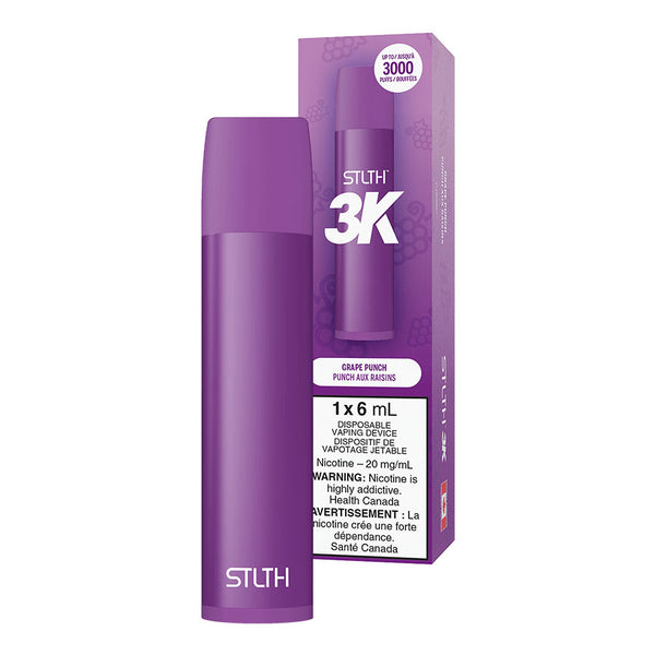 STLTH 3K DISPOSABLE - GRAPE PUNCH