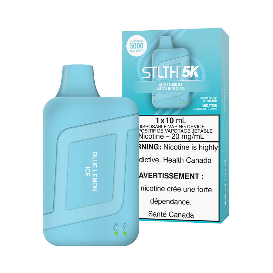 STLTH BOX 5K DISPOSABLE- BLUE LEMON ICE (ONTARIO)