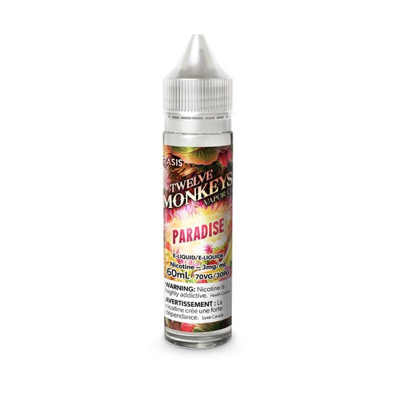 TWELVE MONKEYS - PARADISE (60mL) (ONTARIO)