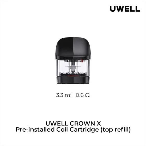 UWELL CROWN X REPLACEMENT POD (2 PACK) [CRC]