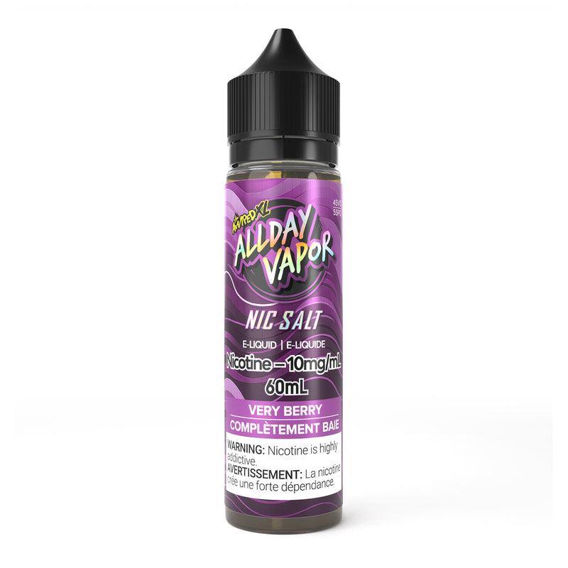 ALLDAY VAPOR AMPED - VERY BERRY (60ML)