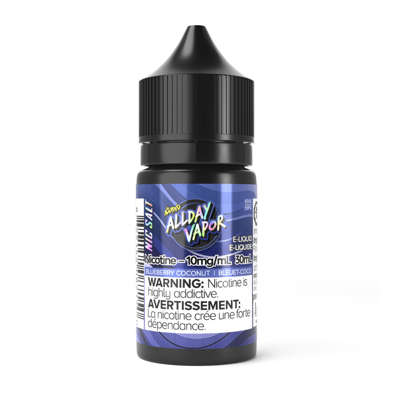 ALLDAY VAPOR AMPED - BLUEBERRY COCONUT (30ML) (ONTARIO)
