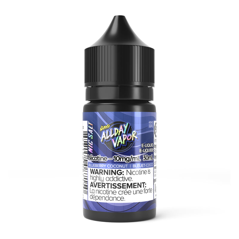 ALLDAY VAPOR AMPED - BLUEBERRY COCONUT (30ML)