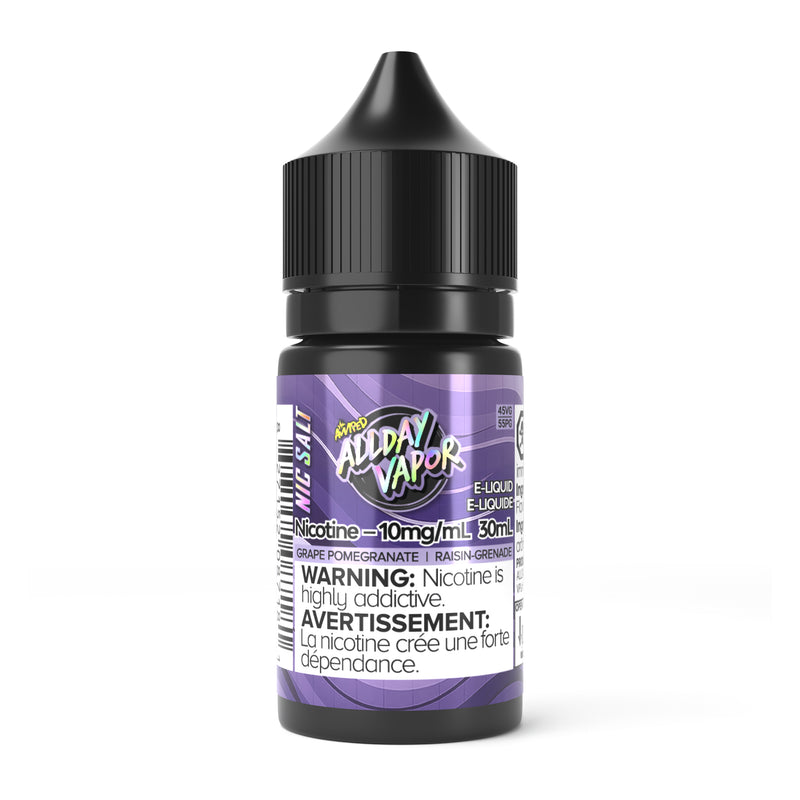 ALLDAY VAPOR AMPED - GRAPE POMEGRANATE (30ML)