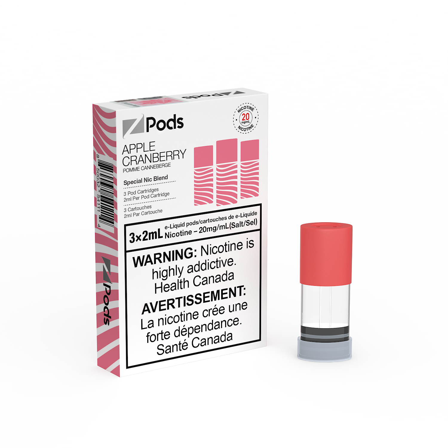 Z-PODS: APPLE CRANBERRY (ONTARIO)