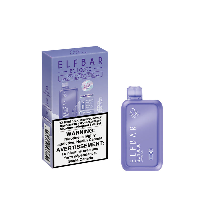 GRAPE ICE BY ELFBAR BC10000 (18mL)