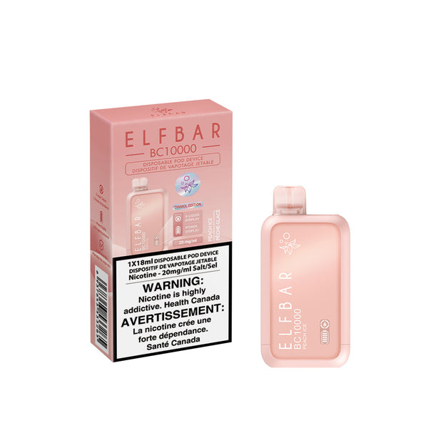 PEACH ICE BY ELFBAR BC10000 (18mL)