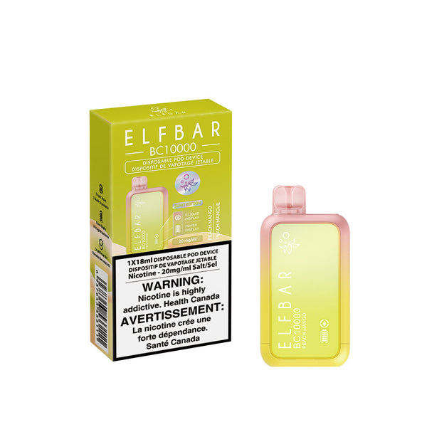 PÊCHE MANGUE PAR ELFBAR BC10000 (18mL)