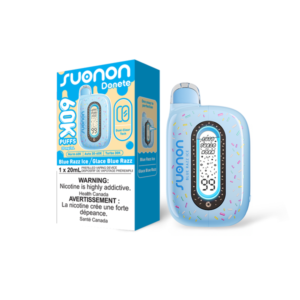 BLUE RAZZ ICE - SUONON DONETE (20mL) (ONTARIO)