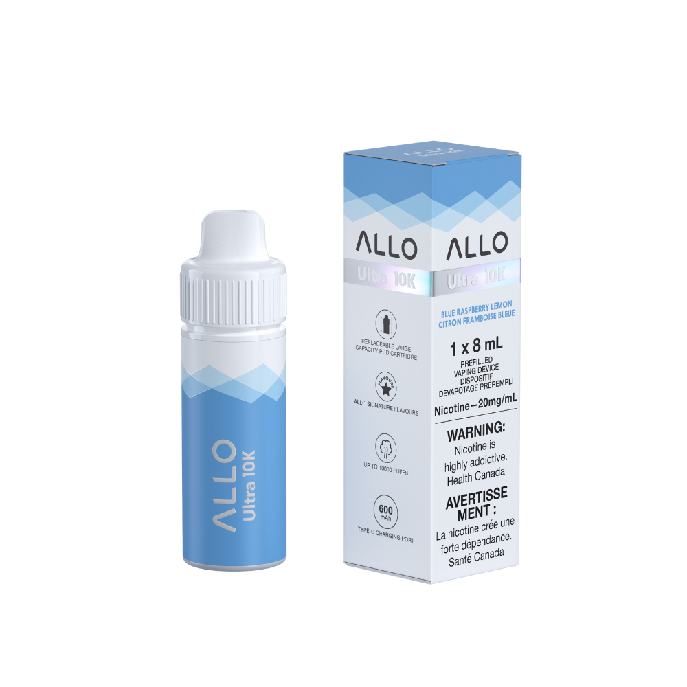 BLUE RASPBERRY LEMON - ALLO ULTRA 10K (8mL) (DEVICE & POD KIT)