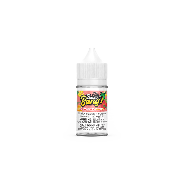 STRAWBERRY ORANGE BY BANANA BANG SALT (30mL) (ONTARIO)
