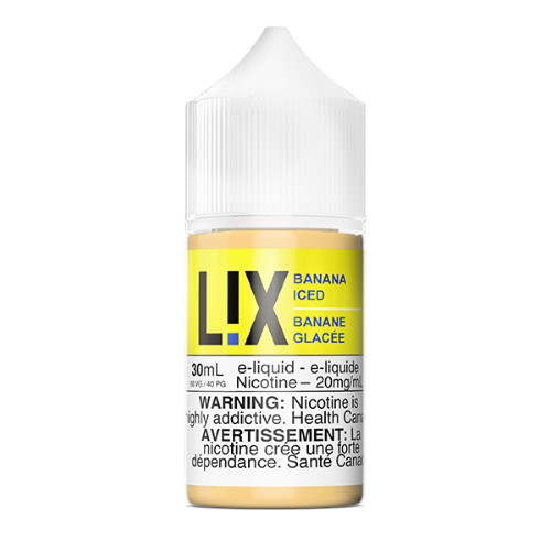 L!X - BANANA ICED (LIX) (30mL) (ONTARIO)