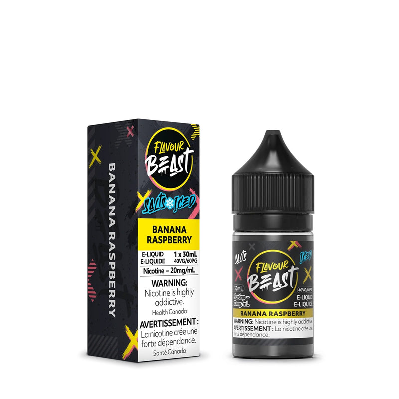 BANANA RASPBERRY - FLAVOUR BEAST E LIQUID (30mL) (ONTARIO)