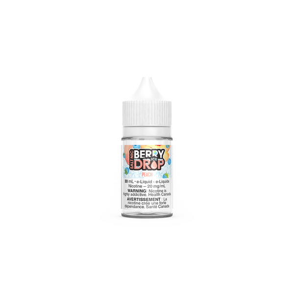 PEACH ICE BY BERRY DROP SALT (30mL) (ONTARIO)