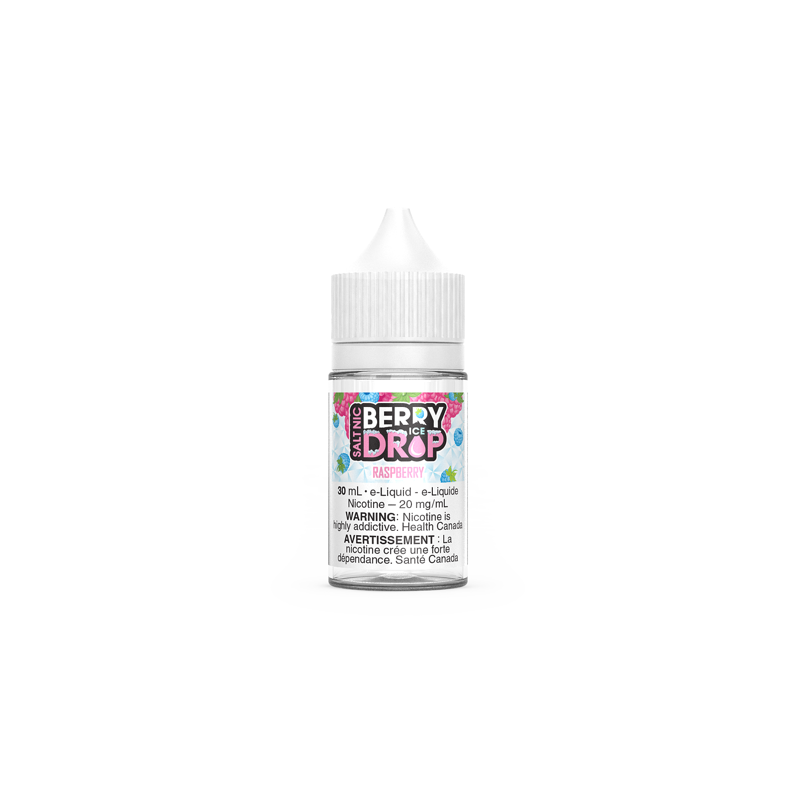 RASPBERRY ICE BY BERRY DROP SALT (30mL) (ONTARIO)