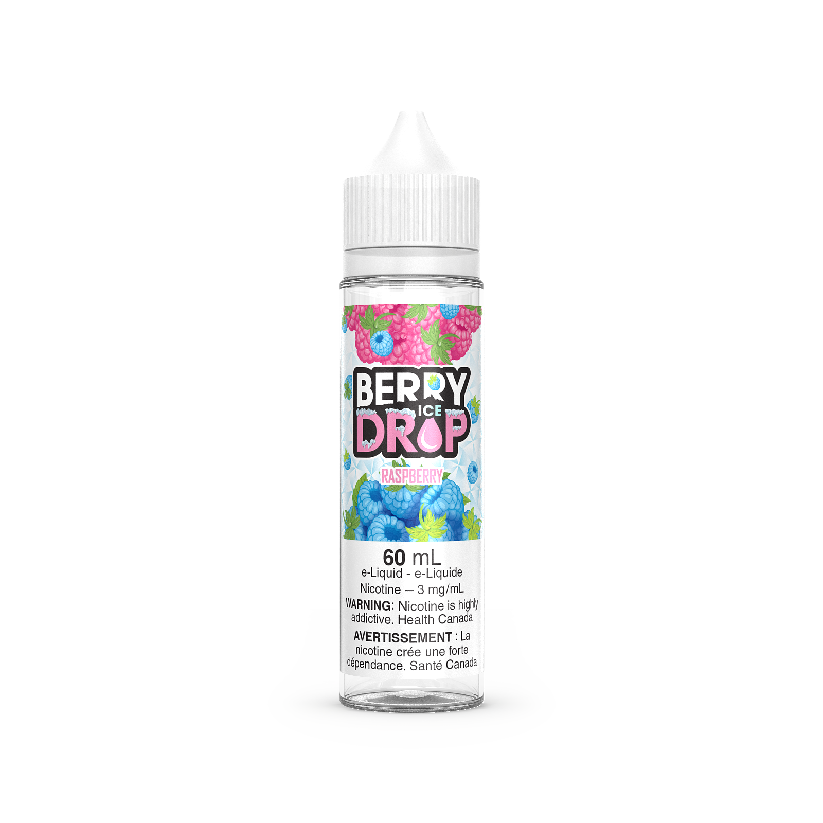 RASPBERRY ICE BY BERRY DROP (60mL) (ONTARIO)