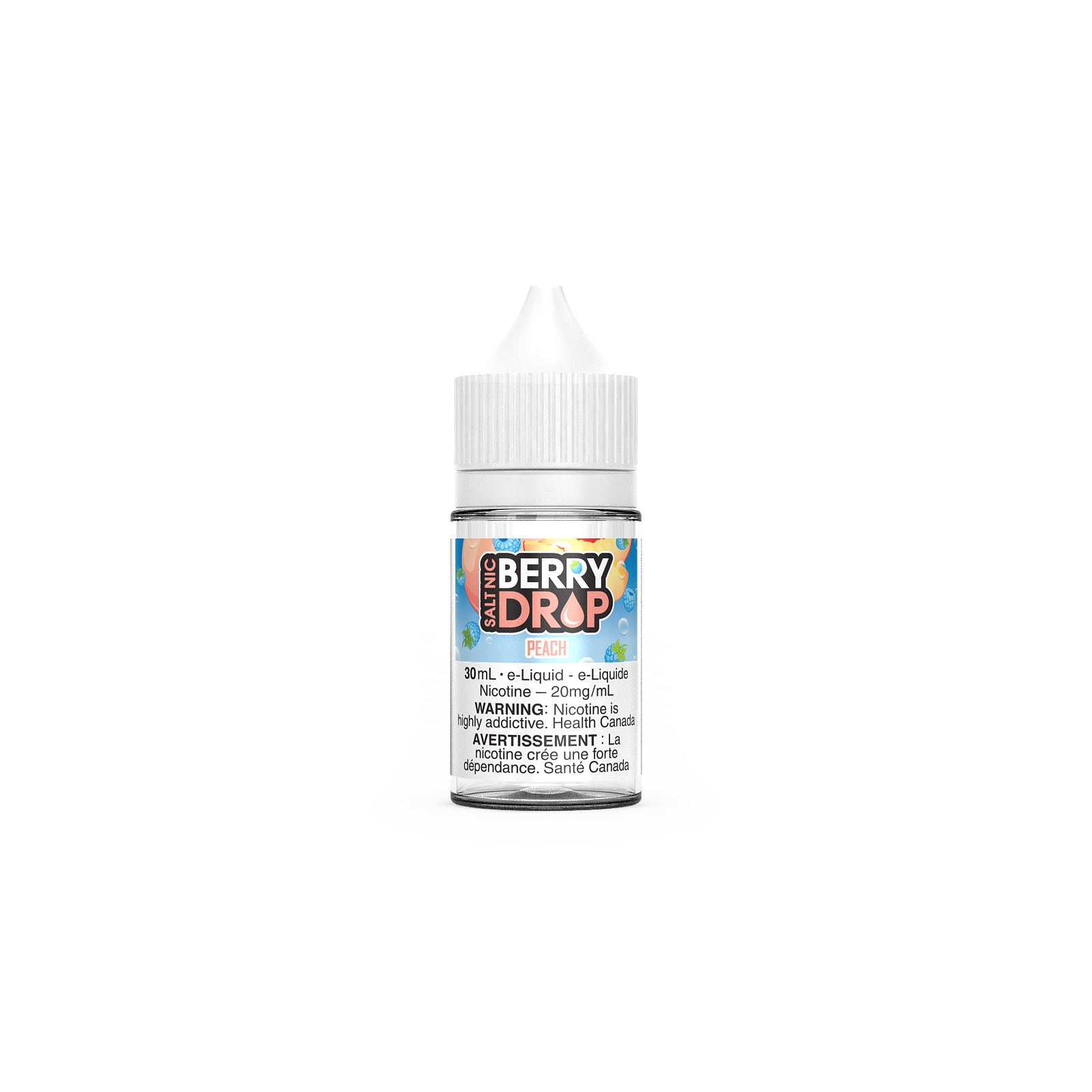 PEACH BY BERRY DROP SALT (30mL) (ONTARIO)