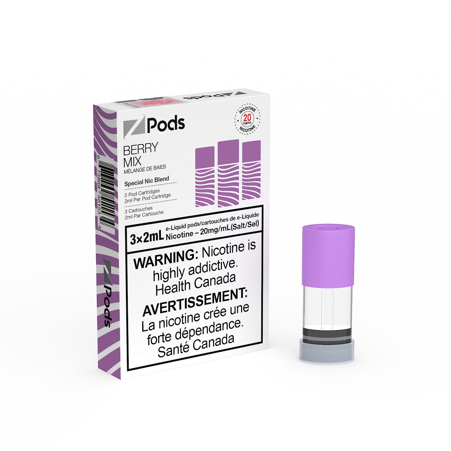 Z-PODS: BERRY MIX (ONTARIO)