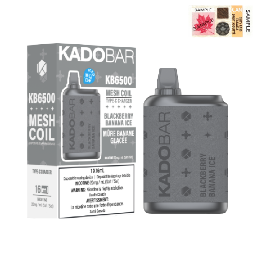 KADOBAR - BLACKBERRY BANANA ICE