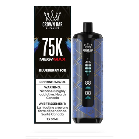 BLUEBERRY ICE - AL FAKHER 75K MEGA MAX (30mL)