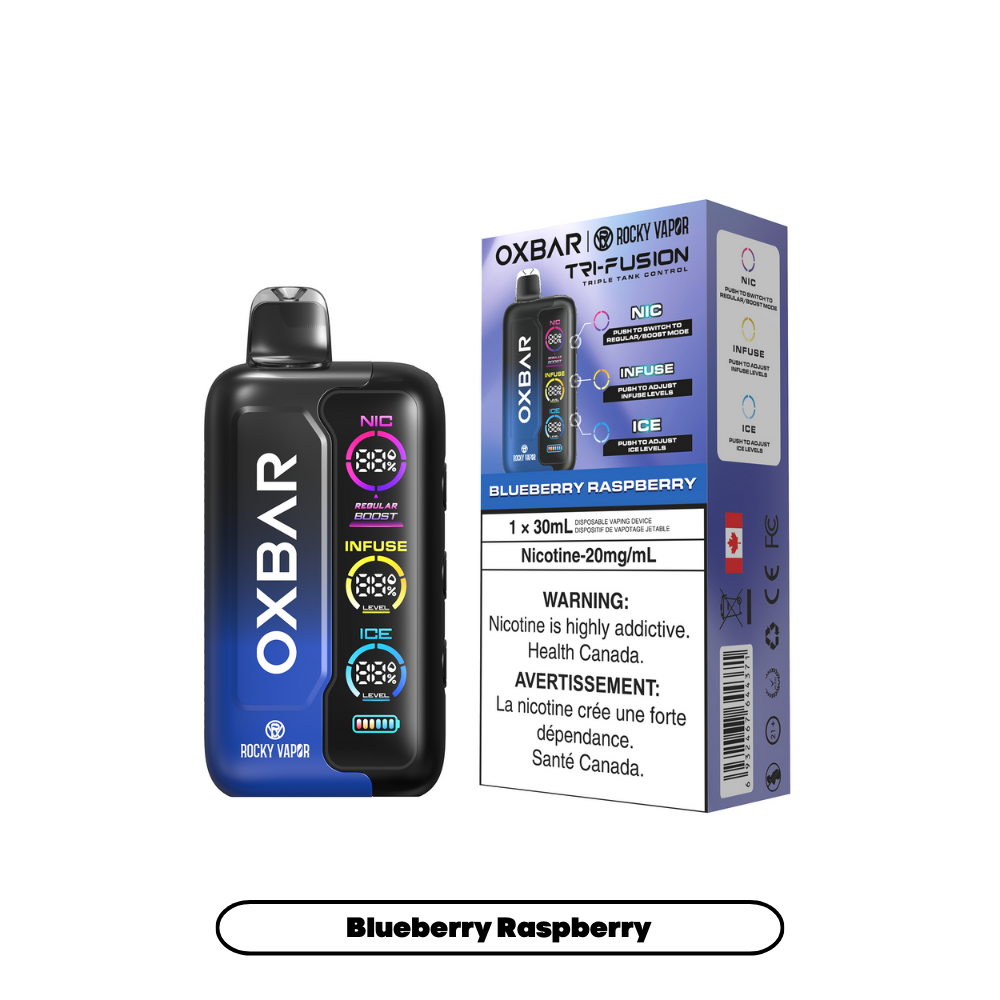 BLUEBERRY RASPBERRY - OXBAR TRI FUSION (20mL)