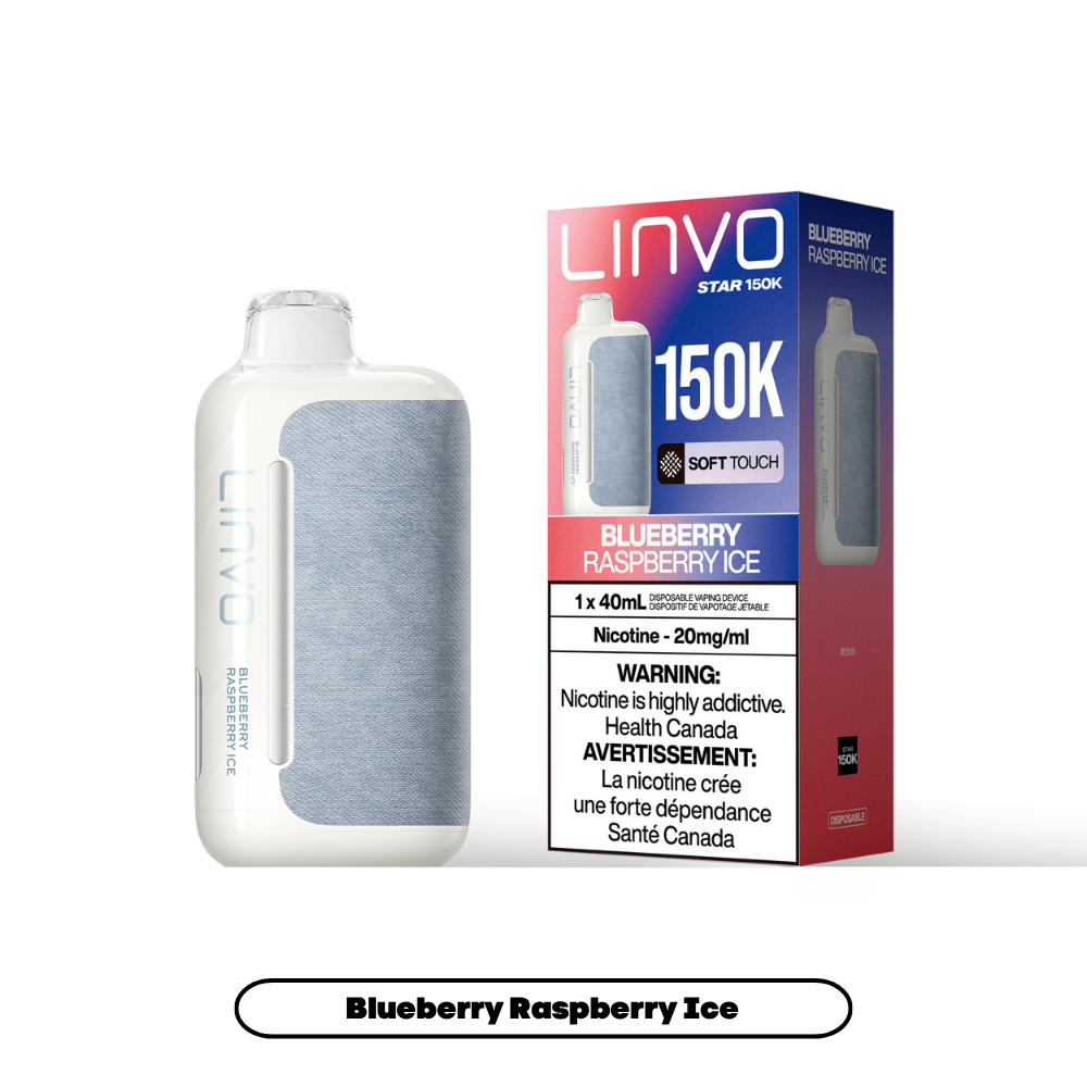 BLUEBERRY RASPBERRY ICE - LINVO STAR 150K (40mL)