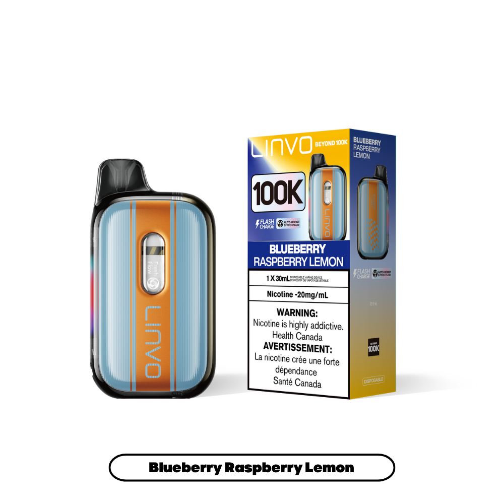 BLUEBERRY RASPBERRY LEMON - LINVO BEYOND 100K (30mL)