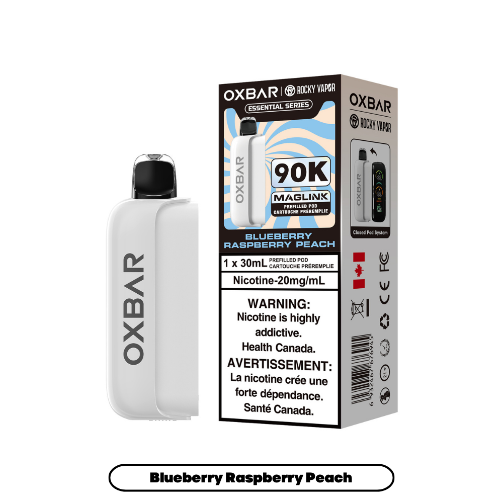 BLUEBERRY RASPBERRY PEACH - OXBAR MAGLINK *HYBRID DISPOSABLE* (POD ONLY) (30mL)